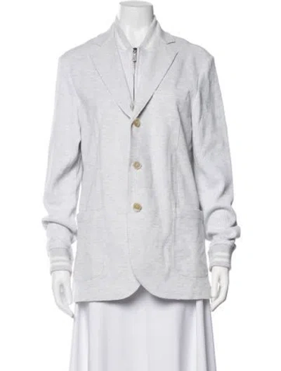 Pre-owned Eleventy Blazer In Grey