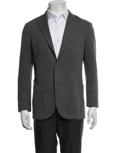 Pre-owned Eleventy Blazer In Grey