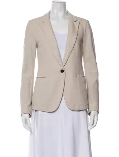 Pre-owned Eleventy Blazer In Neutral