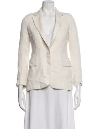 Pre-owned Eleventy Blazer In Neutrals