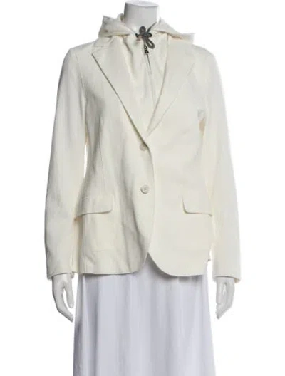 Pre-owned Eleventy Blazer In Neutrals