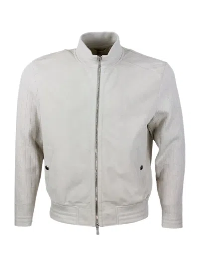 Eleventy Blazer In Sand