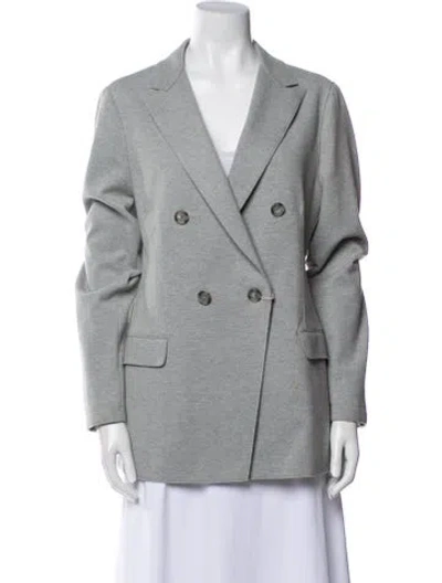Pre-owned Eleventy Blazer W/ Tags In Gray