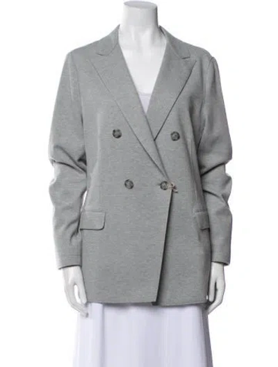 Pre-owned Eleventy Blazer W/ Tags In Gray
