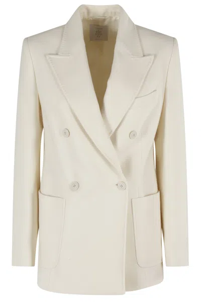 Eleventy Blazer In White