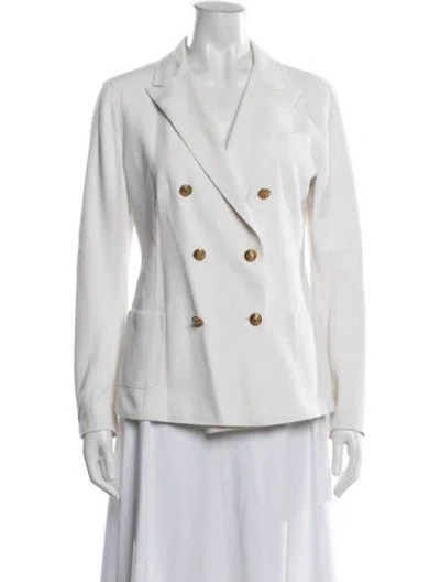 Pre-owned Eleventy Blazer In White