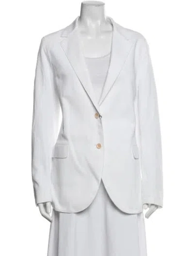 Pre-owned Eleventy Blazer In White