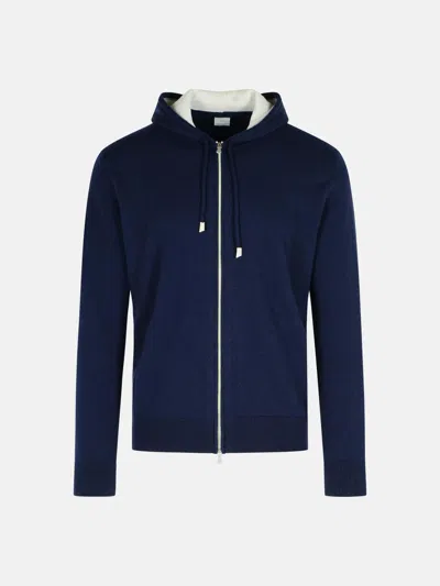 Eleventy Blue Cashmere Sweater