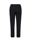 Eleventy Blue Silk Cotton Jogger Trousers