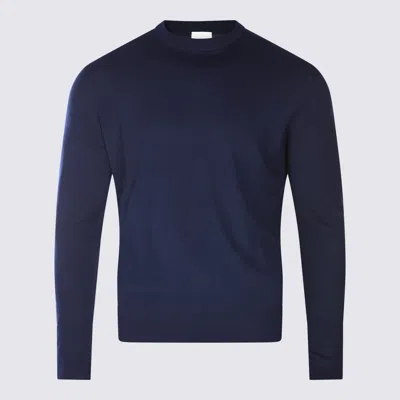 ELEVENTY BLUE WOOL KNITWEAR