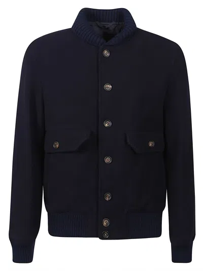 Eleventy Bomber Jacket In Black