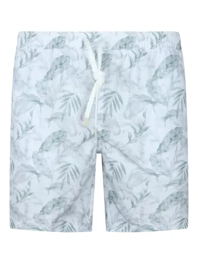 ELEVENTY BOTANICAL-PRINT SWIM SHORTS