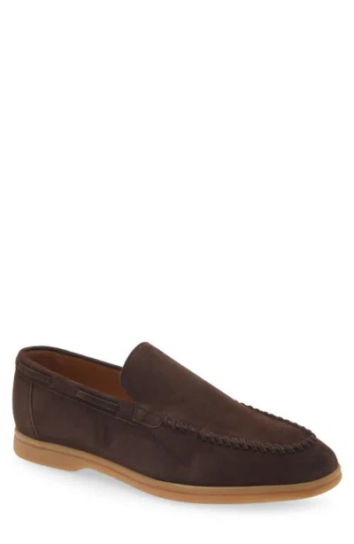 Eleventy Braided Loafer In Brown