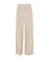 Eleventy Button-closure Trousers In Neutral