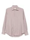 Eleventy Button-down Shirt In Pink