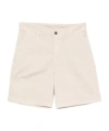 Eleventy Buttoned Bermuda Shorts In Neutral