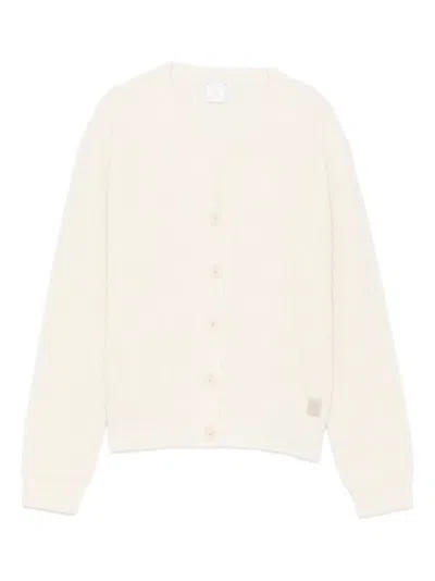 Eleventy Kids' Buttoned Cardigan In Neutral