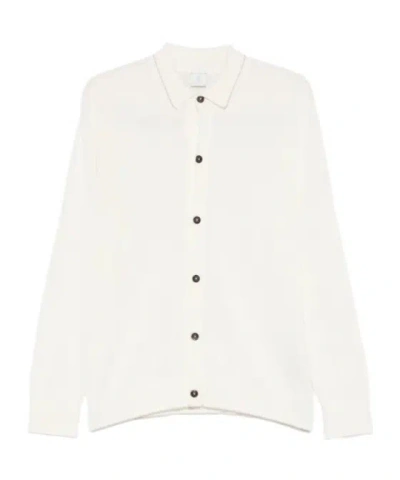 Eleventy Buttoned Cardigan In Yellow