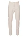 Eleventy Buttoned Chino Trousers In Neutral