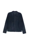 Eleventy Buttoned Jacket In Blue