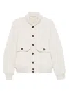 Eleventy Men Buttoned Jacket In Brown