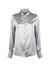 Eleventy Buttoned Shirt In Gray