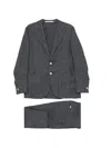 Eleventy Buttoned Soft Suit In Gray