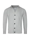 Eleventy Single-breasted Sweater In Gray