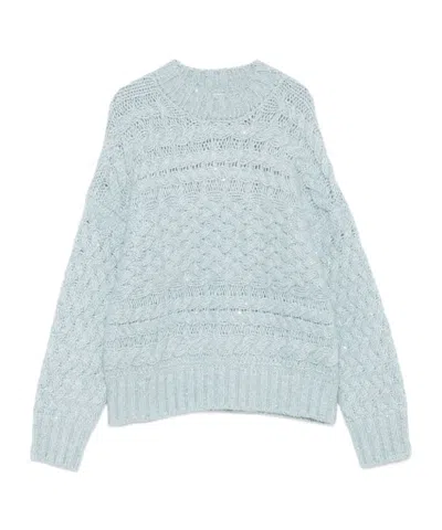 ELEVENTY CABLE-KNIT SWEATER