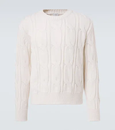 Eleventy Cable-knit Wool Sweater In Multi