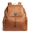 Eleventy Calfskin Backpack In Brown