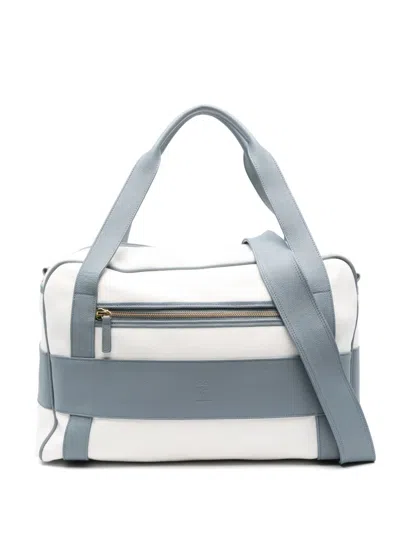 Eleventy Reisetasche Aus Canvas In Weiss