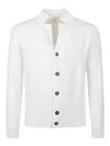 Eleventy Long-sleeved Sweater In White