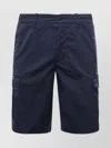 Eleventy Cargo Bermuda Shorts With Flap And Side Pockets