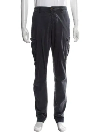Pre-owned Eleventy Cargo Pants In Blue