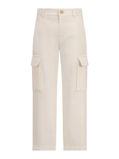 Eleventy Kids' Cargo Pants In Neutral