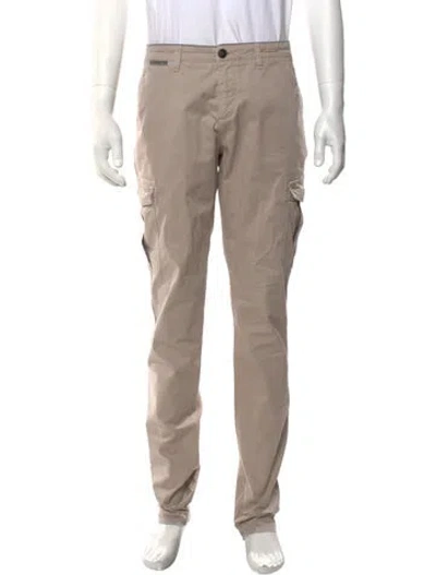 Pre-owned Eleventy Cargo Pants In Neutrals