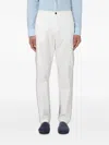Eleventy Corduroy Cargo Pants In White