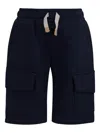 Eleventy Cargo Shorts In Blue