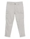 Eleventy Cargo-pockets Trousers In Gray