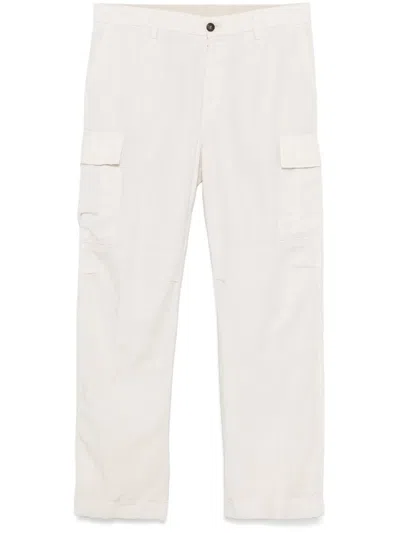 Eleventy Cargo Trousers In 中性色