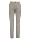Eleventy Cargo Trousers In Gray