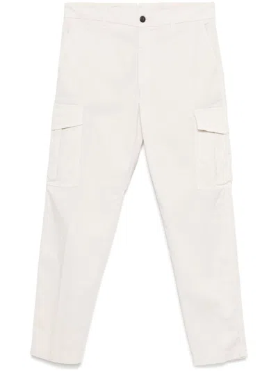 Eleventy Cargo Trousers In Neutrals