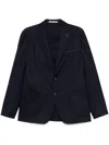 Eleventy Cashmere Blazer In Blue