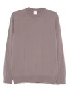 Eleventy Cashmere Crew-neck Sweater In Gray