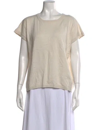 Pre-owned Eleventy Cashmere Crew Neck Sweater In Gray