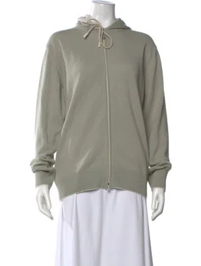 Pre-owned Eleventy Cashmere Crew Neck Sweater In Green