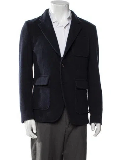 Pre-owned Eleventy Cashmere Jacket In Blue
