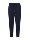 Eleventy Cashmere Joggers In Blue
