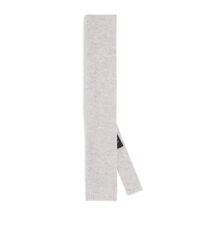 Eleventy Cashmere Knitted Tie In Gray